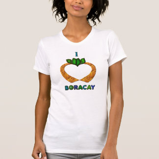 T-shirt I Heart (Amour) Boracay