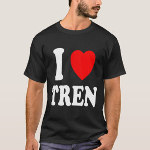 T-shirt I Heart (amour) Tren Bodybuilding Steroids Cycle M
