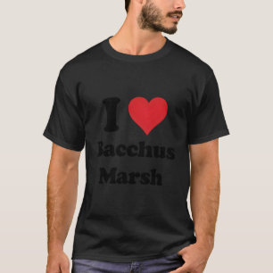 T-shirt I Heart Bacchus Marsh Love Australia Aussie