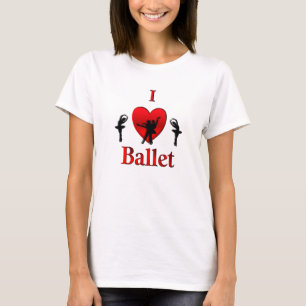 T-shirt I Heart Ballet