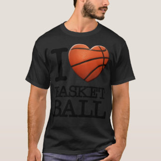 T-shirt I Heart Basketball