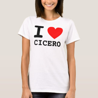 T-shirt I Heart CICERO