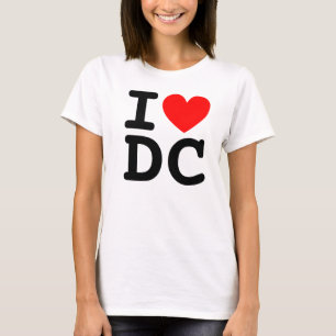 T-shirt I Heart DC