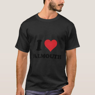T-shirt I Heart Falmouth Love Uk