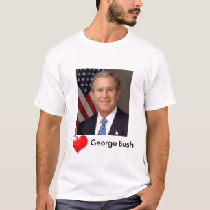 T-shirt I Heart George Bush