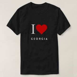 T-shirt I Heart Georgia blk Mens