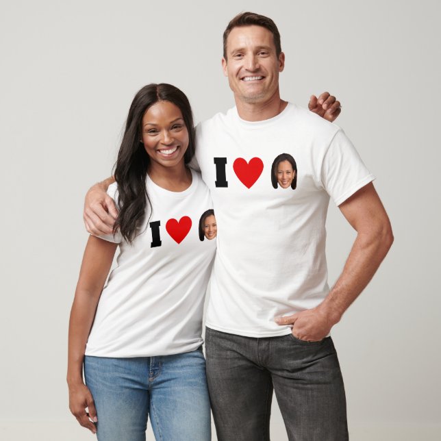 T-shirt I Heart Kamala Harris (Unisexe)