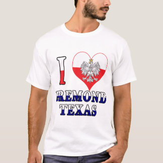 T-shirt I Heart Love Bremond Texas