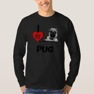 T-shirt I Heart Love My Carlin Dog's Owner Carlin