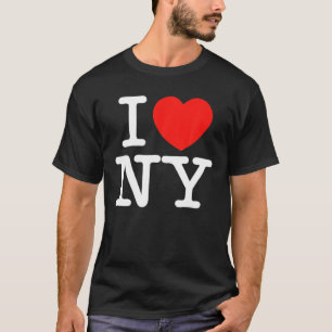 T-shirt I.Heart.Love.NY New York City NYC Classic Police