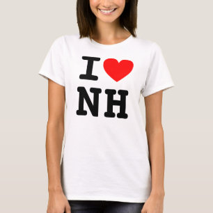 T-shirt I Heart NH