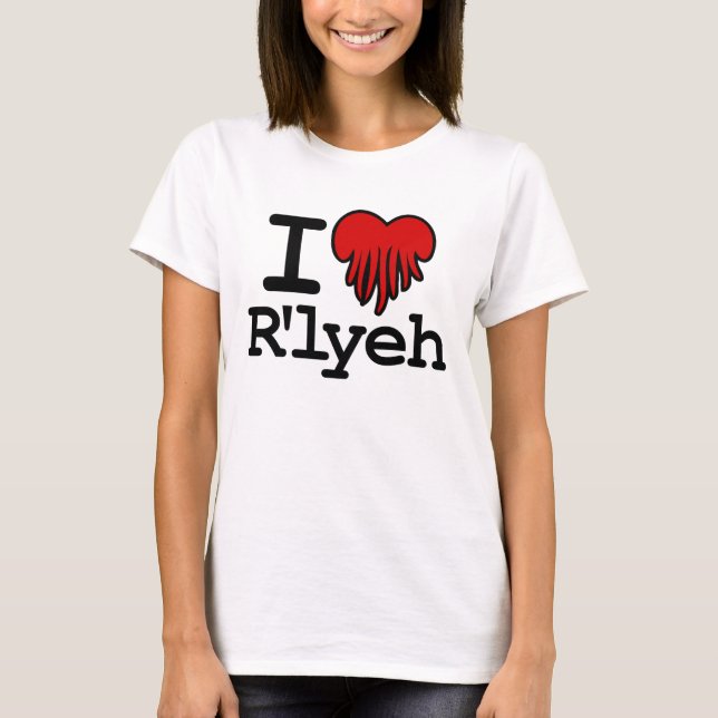 T-shirt I Heart R'lyeh (Devant)