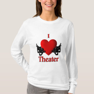 T-shirt I Heart Theatre