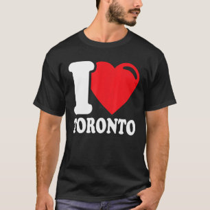 T-shirt I Heart Toronto Beautiful Canadian City I Love Tor