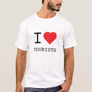 T-shirt I Heart Tourist