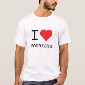 T-shirt I Heart Tourist