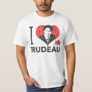 T-shirt I Heart Trudeau