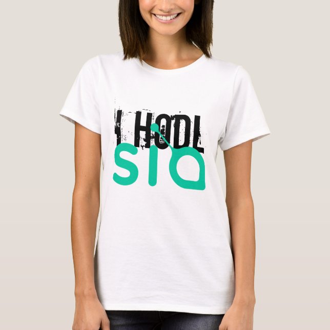 T-shirt I HODL Sia (Devant)