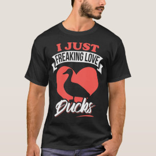T-shirt I Just Freaking Love s Ok Rubber beagle dogs