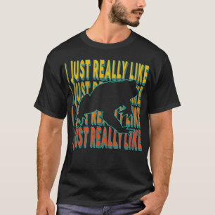 T-shirt I Just Really Like Frog Theme Idea For Animal Love