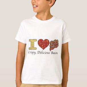 T-shirt I lard de coeur