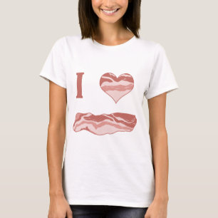T-shirt I lard de coeur