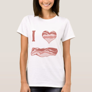 T-shirt I lard de coeur