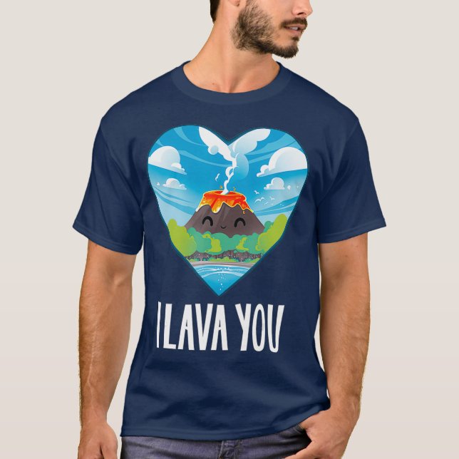 T-shirt I Lava You Valentines Jour Anniversaire Anniversai (Devant)