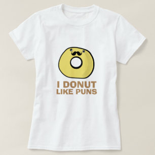 T-shirt I le beignet aiment des calembours