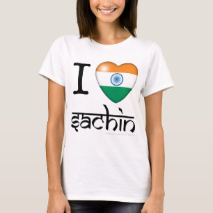 T-shirt I lLove Sachin (Tendulkar)