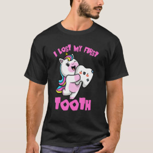 T-shirt I Lost My First Tooth Tooth Fairy Teeth Out Cute