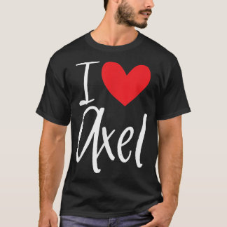 T-shirt I Love Ael Nom Personnalisé Fille Femme BFF Ami
