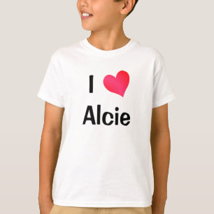 T-shirt I Love Alcie