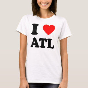 T-shirt I Love Atl Heart Cool Atlanta