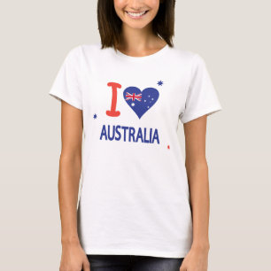 T-shirt I LOVE AUSTRALIA Happy Australia Day 26 janvier