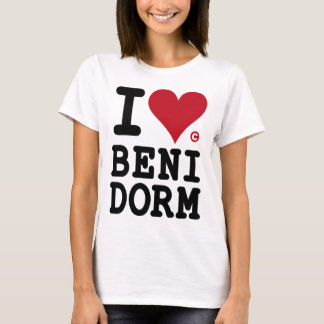 T-SHIRT I LOVE BENIDORM