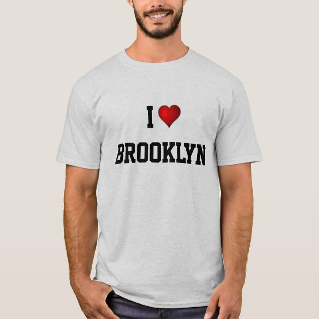 T-shirt I Love Brooklyn (Devant)
