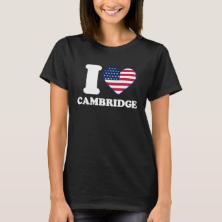 T-shirt I love Cambridge I heart Cambridge