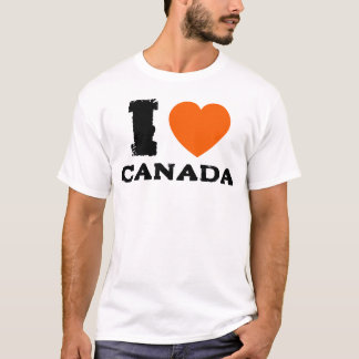T-shirt I Love Canada, Anti Trump