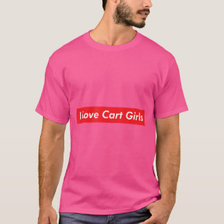 T-shirt I Love Cart Girls Golf Range Golf Club Funny Go