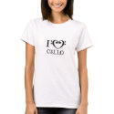 T-shirt I Love Cello