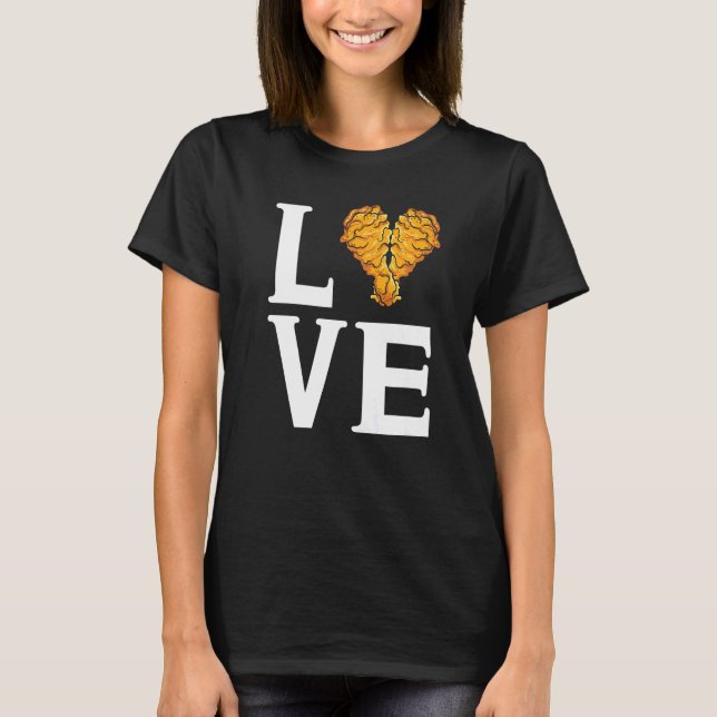 T-shirt I Love Chicken Wings  Wings (Devant)