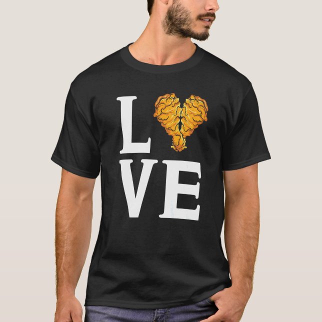 T-shirt I Love Chicken Wings  Wings (Devant)