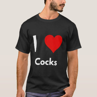 T-shirt I Love Chickens Hobby Enthusiast Novelty
