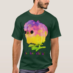 T-shirt I Love Chicks Sapphic