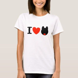 T-shirt "I LOVE CHIENS"