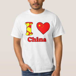 T-shirt I love China