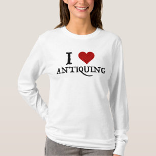 T-shirt I Love (Coeur) Antiquité