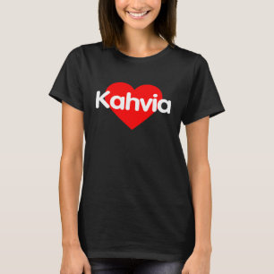 T-shirt I Love Coffee - Kahvia
