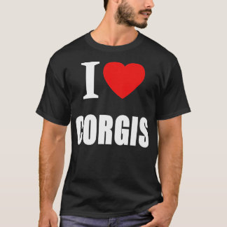 T-shirt I Love Corgis For Men Women Dog Owners886